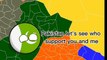 Pakistan vs India country ball__country ball #countryballs #map