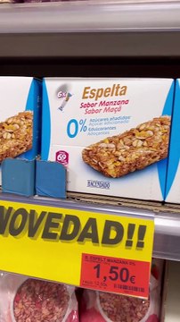 Nuevas barritas de cereales de Mercadona