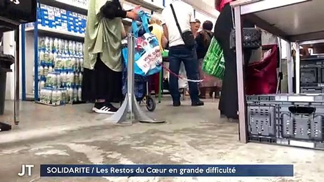 SOLIDARITÉ / Les Restos du Coeur en grande difficulté