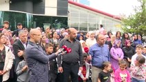 Les familles des travailleurs en grève de la faim dans la mine sont venues à Ankara.