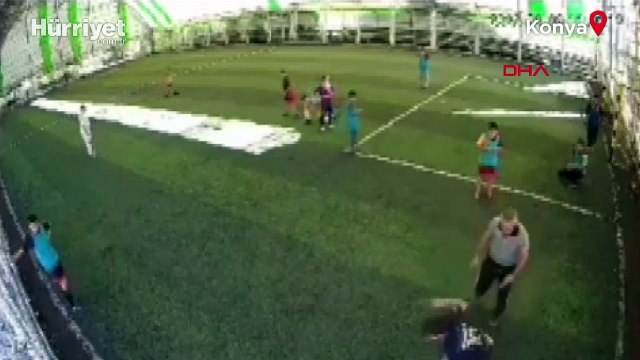 Konya'da dehşete düşüren olay! Futbol antrenöründen antrenmanda 12 yaşındaki çocuğa dayak