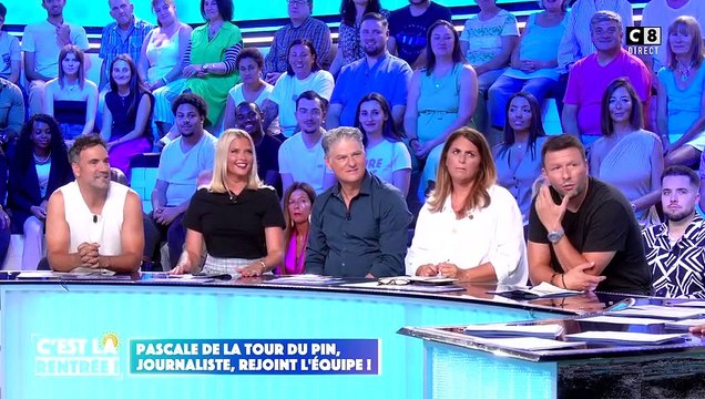 Pascale de la Tour du Pin pour sa première sur C8, dans Touche pas à mon poste .