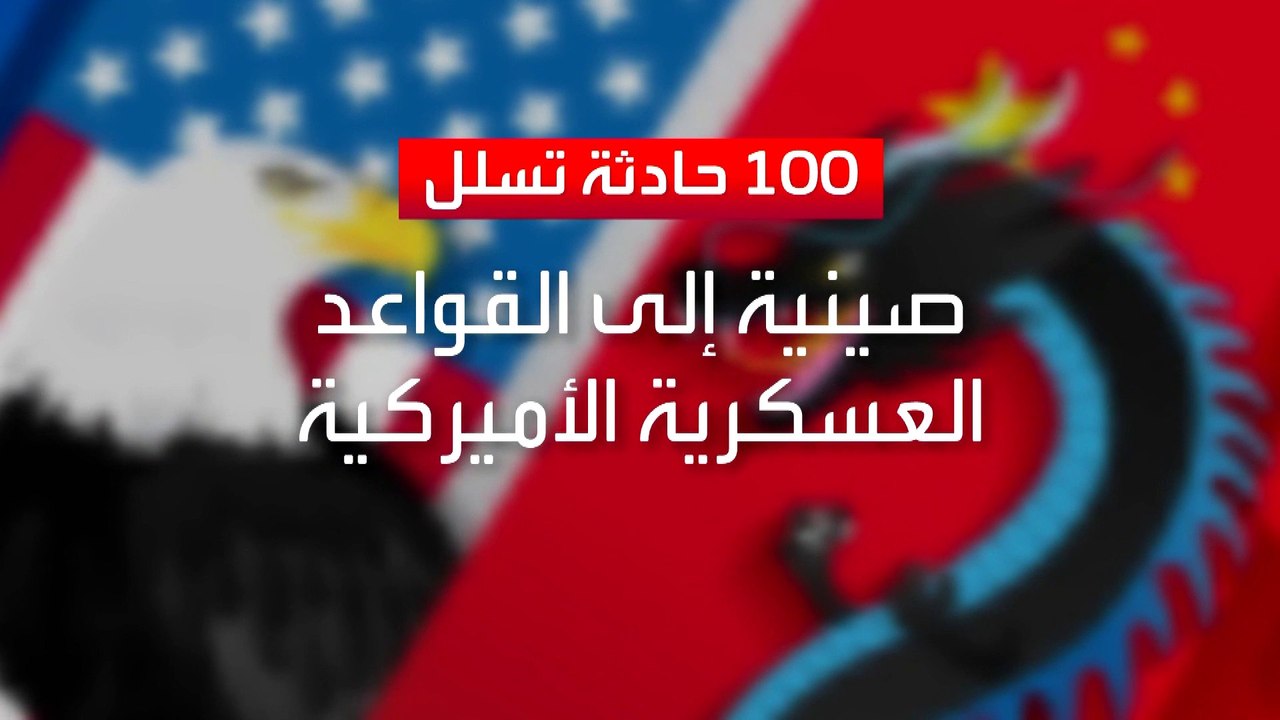 وول ستريت جورنال: عناصر صينية تسللت لمواقع أميركية حساسة بينها قواعد عسكرية