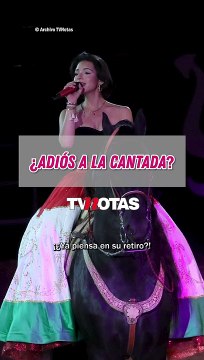 ¿Adiós a la cantada? I Ángela Aguilar I TVNotas I Espectáculos