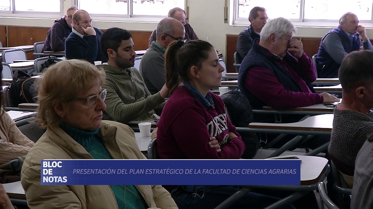 Presentación Plan Estratégico de Ciencias Agrarias