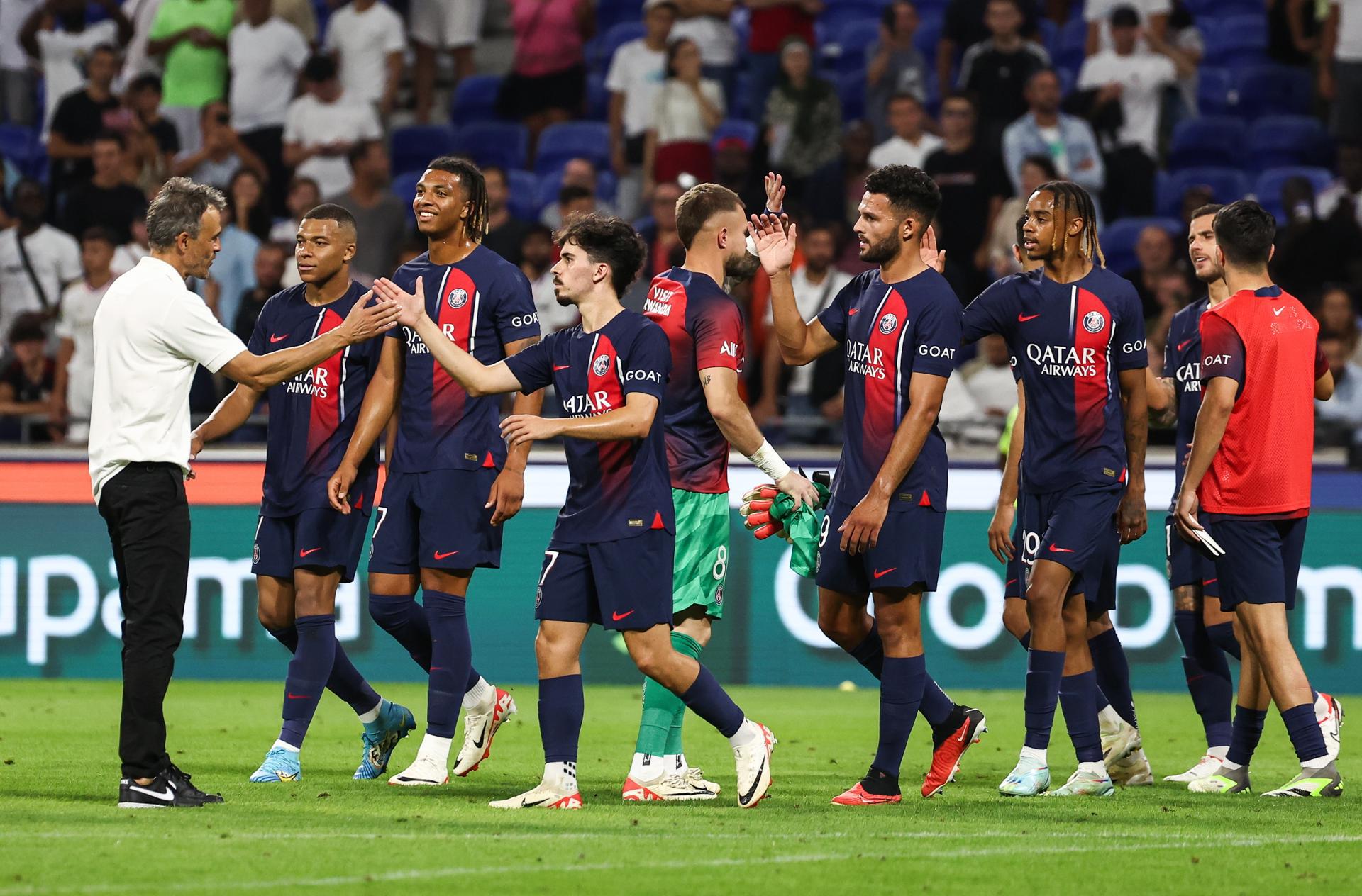 La goleada del PSG ante el Lyon