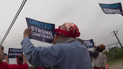 올해 미 파업 인원 2018년 이후 최다 전망...자동차노조 파업 전운 / YTN