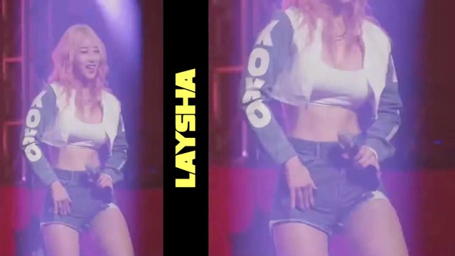 K-Pop Idol Fancam 03: Laysha [레이샤] Som [솜] Turn Up The Music