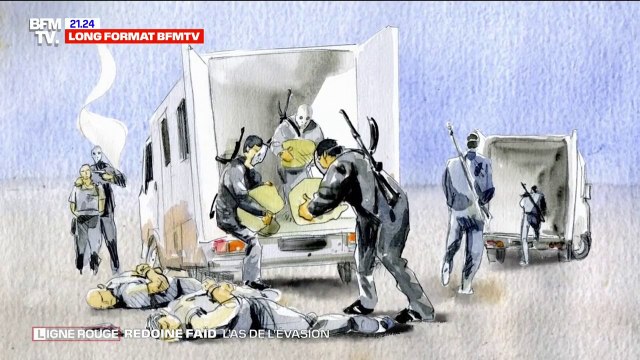 LIGNE ROUGE - Le braquage d'un fourgon blindé par Rédoine Faïd sur le modèle du film Heat