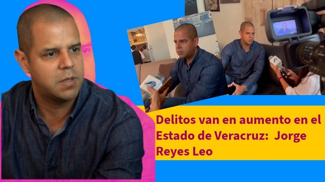 Robos y homicidios al alza en Veracruz, alertó el abogado Jorge Reyes Leo