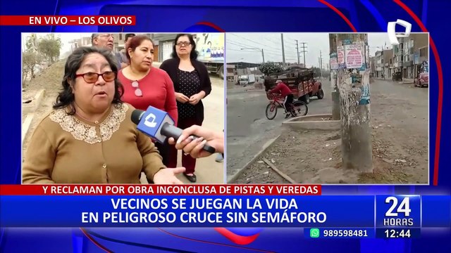 Vecinos piden culminación de obras de pistas y veredas: “Estamos comiendo tierra”
