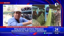 Chorrillos: pescadores registran pérdidas económicas de S/60 por oleajes anómalos