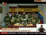 Unidad Popular Venezolana rechaza medidas coercitivas contra Venezuela