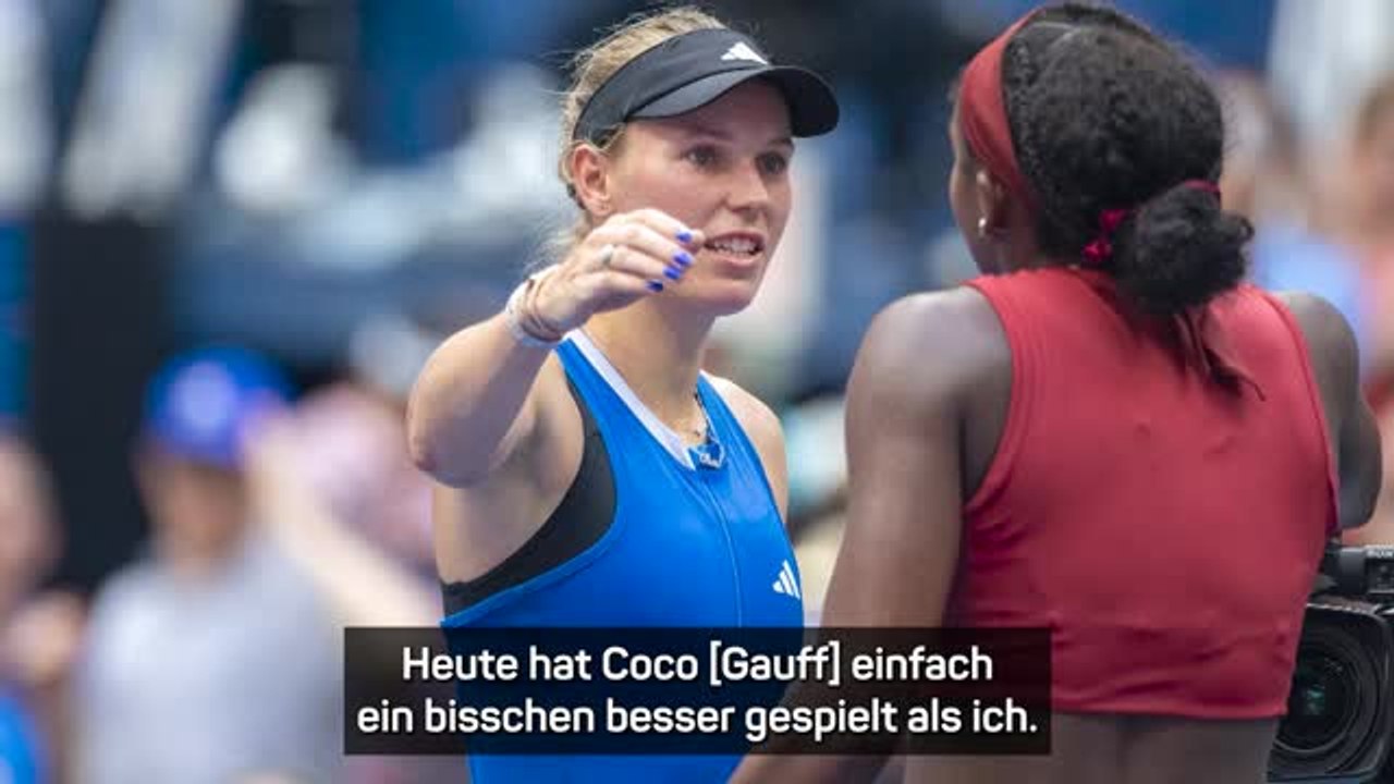 Wozniacki: "ich bin genau da, wo ich sein will"