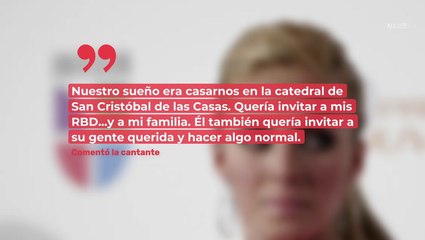 ¿Impidió Enrique Peña Nieto la boda de Anahí y Manuel Velasco? Ella aclara las cosas