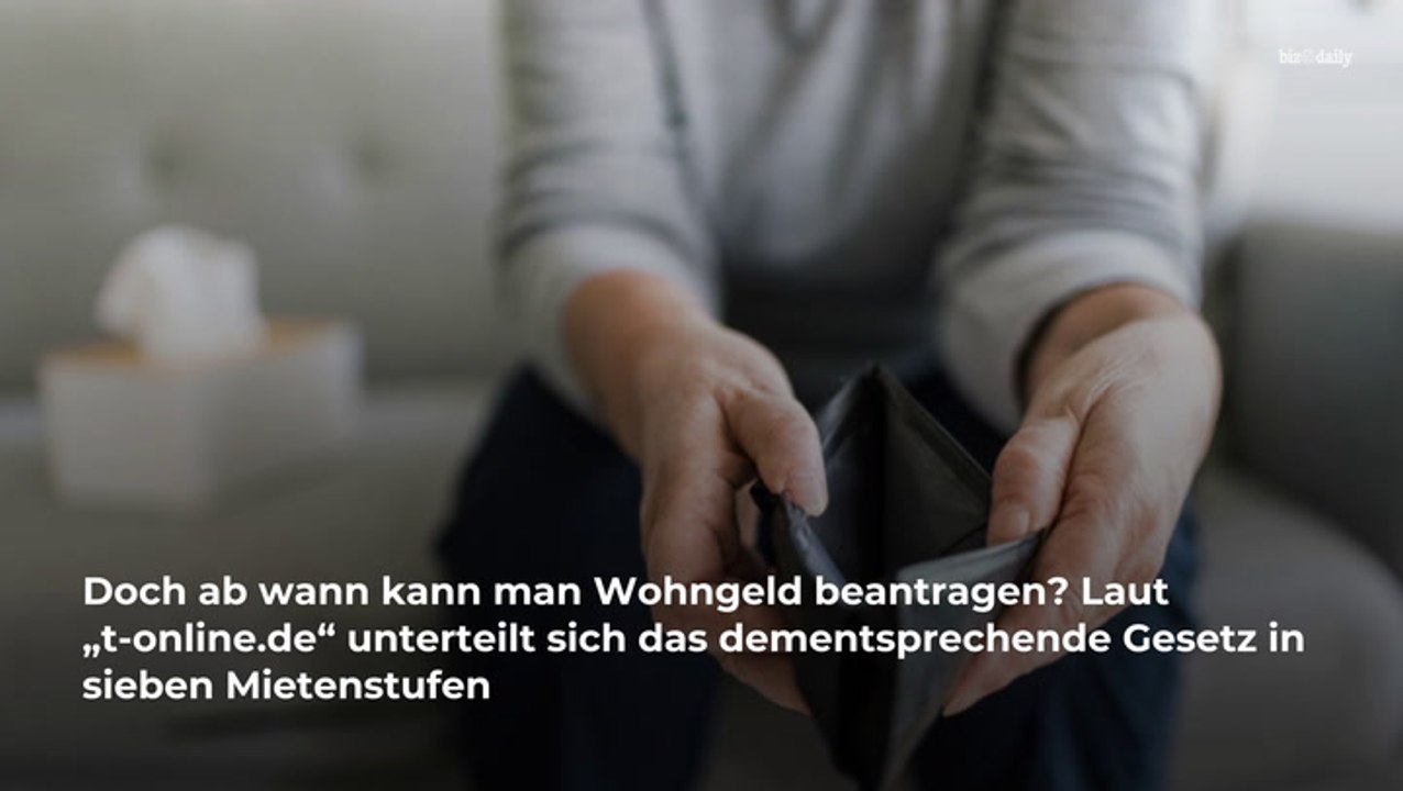 Wohngeld: wann kann man es beantragen?