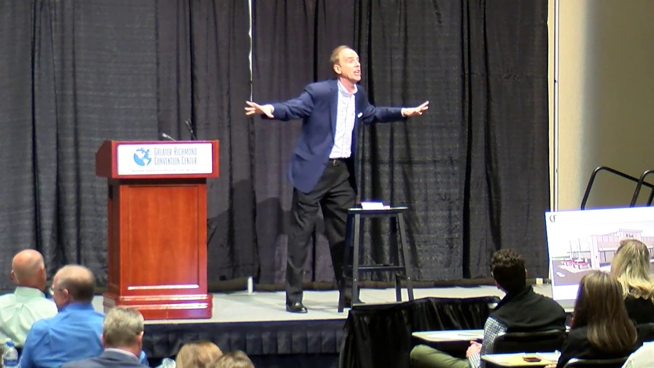 Minnesota funny motivational speaker Charles Marshall