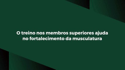 3 exercícios para membros superiores