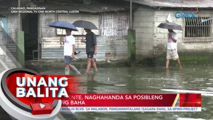 Ilang residente, naghahanda sa posibleng pagtaas ng baha | UB