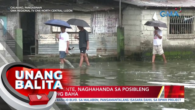 Ilang residente, naghahanda sa posibleng pagtaas ng baha | UB