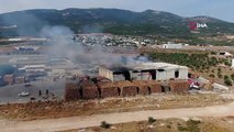 L'incendie dans l'usine de palettes d'Izmir est maîtrisé