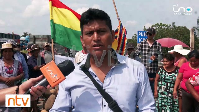 Pobladores de Puerto Ichilo bloquean exigiendo defensivos en el río
