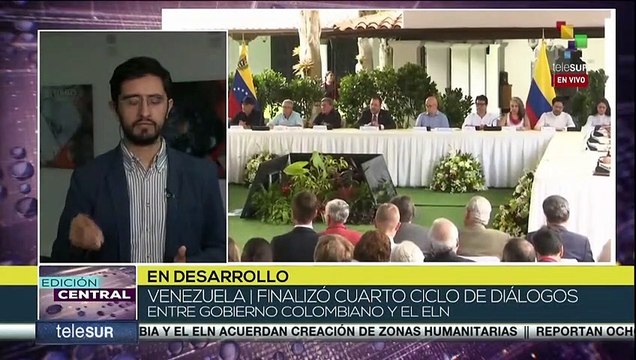 Gobierno colombiano y ELN destacan la creación de zonas humanitarias de protección tras cierre de cuarto ciclo de diálogos