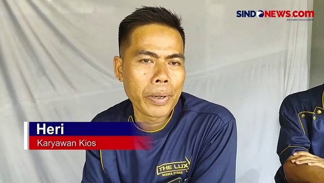 Terekam CCTV, 3 Kios di Duren Sawit Disatroni Kawanan Rampok