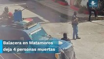 Terror en Matamoros: usan helicóptero de la Marina en enfrentamiento