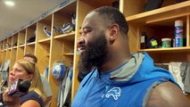 Detroit Lions Isaiah Buggs Reacts to Being Benched