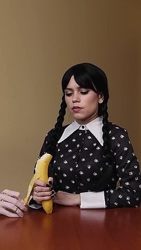 Wednesday Addams tiktok shorts top - Jenna Ortega