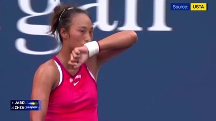 Jabeur handed shock exit by Zheng