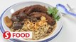 Retro Recipe: Mushroom chicken feet noodles