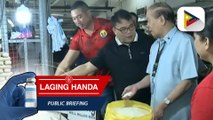 Ilang ahensiya ng gobyerno, LGUs, nag-inspeksyon sa mga pamilihan para sa pagpapatupad ng price ceiling sa bigas