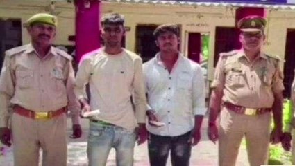 मथुरा: पुलिस ने दो युवक को किया गिरफ्तार,देखें किस मामले के है आरोपी