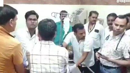 अनियंत्रित डंपर ने कार को मारी टक्कर, 1 महिला की मौत 6 गंभीर घायल