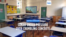 Summer's over for UK politicians as Sunak faces a crisis over crumbling schools