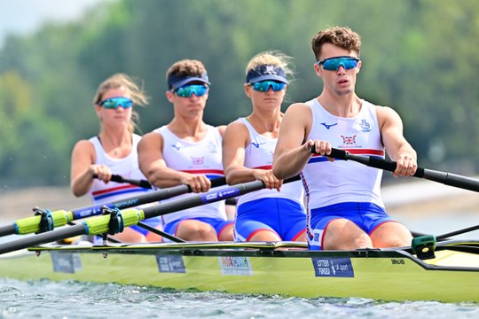 2023 World Rowing Championships - behind the scenes with the GBR PR3 Mixed Coxed Four