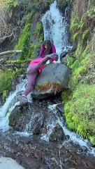 Two Women Fall into Creek and Laugh It Off