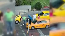 İstanbul'da taksici ile iki kadın birbirine girdi