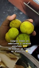 "Hasta dónde hemos llegado": Joven estafado al comprar limones 'baratos'