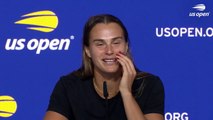 US Open 2023 - Aryna Sabalenka : Aryna Sabalenka will be world No. 1 for the first time: “I received lots of messages but the funniest is from Novak Djokovic”