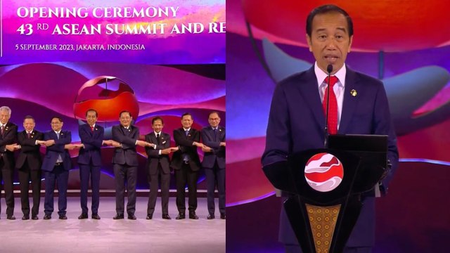 Resmi buka KTT ke-43, Jokowi: Kapal ASEAN terus melaju