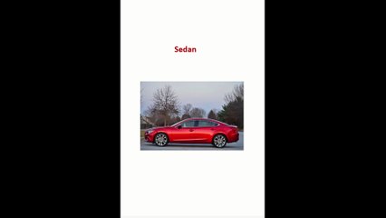 Automobile body types