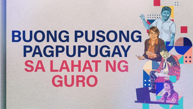 Happy National Teachers’ Month, mga Kapusong Guro!