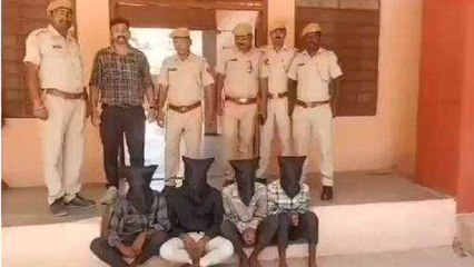 डूंगरपुर: गाड़ियों पर पथराव करने वाले 4 बदमाश गिरफ्तार, देखिए क्यों और कैसे वारदात को देते थे अंजाम?