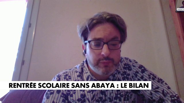 Maxime Reppert : «Il faut éviter de considérer cette rentrée scolaire uniquement sous le prisme de cette interdiction de l'abaya»