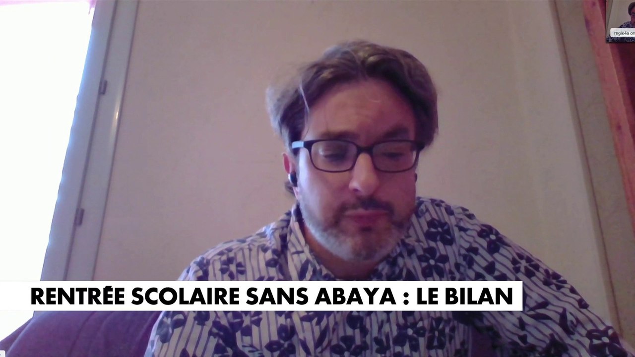 Maxime Reppert : «Il faut éviter de considérer cette rentrée scolaire uniquement sous le prisme de cette interdiction de l'abaya»