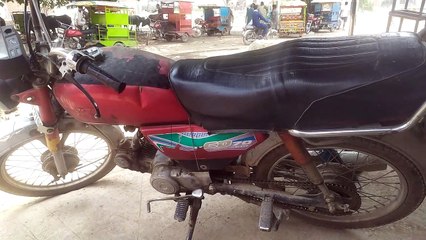 Motar bike silencer broke very sad news