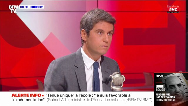 Harcèlement scolaire: Il faut développer la culture de l'empathie à l'école affirme Gabriel Attal, ministre de l'Éducation